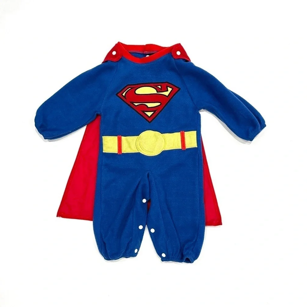 Rubie's DC Comics Superman 2pc Infant Halloween Cosplay Costume